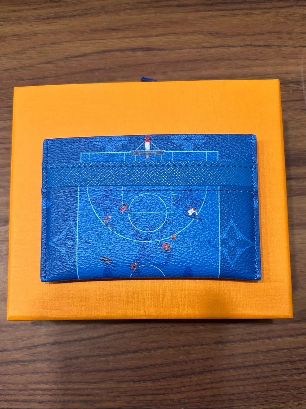 Louis Vuitton Blue Basketball Card Holder
